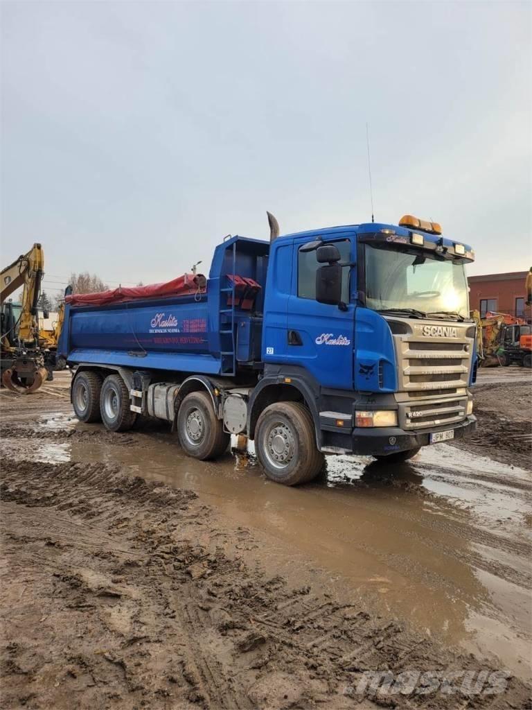 Scania R420 8x4 Camiões multibenne