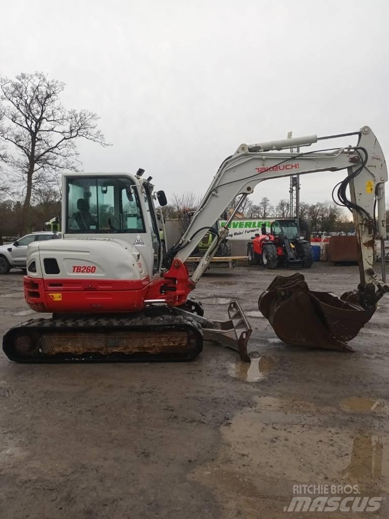 Takeuchi TB 260 Mini Escavadoras <7t