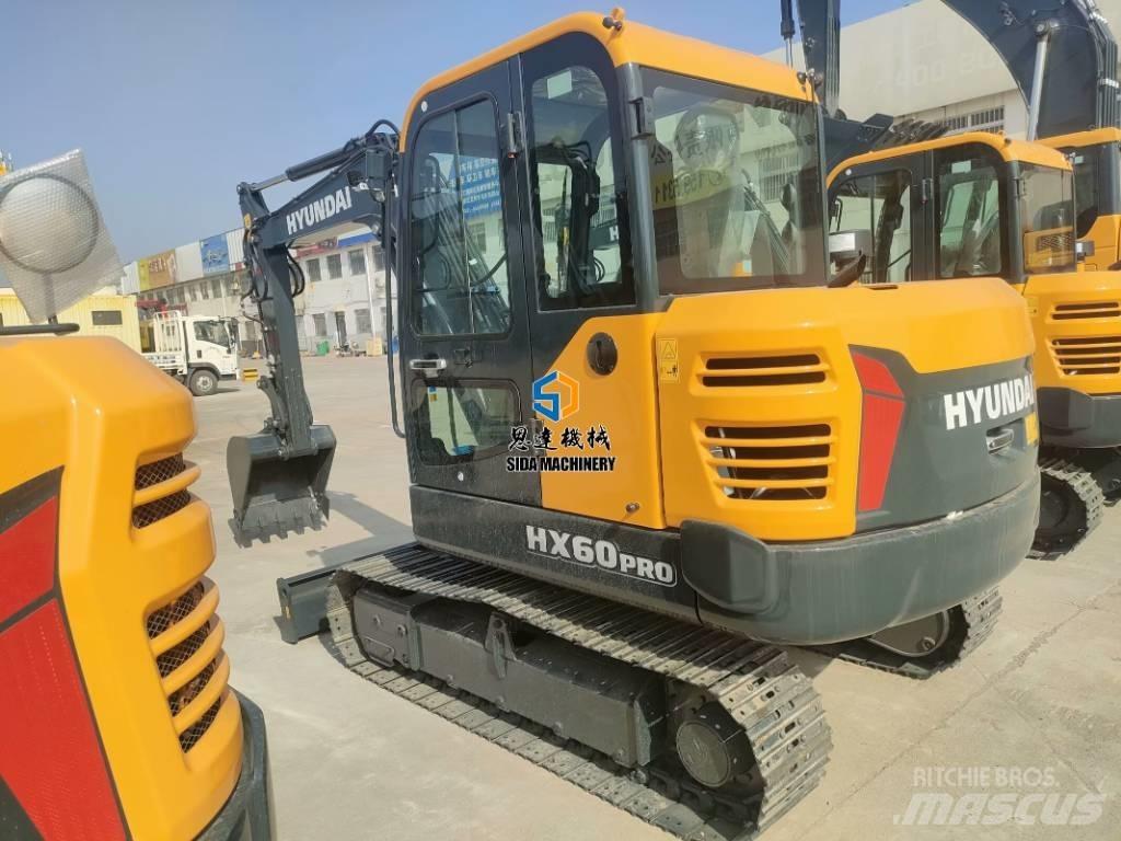 Hyundai HX60Pro Mini Escavadoras <7t