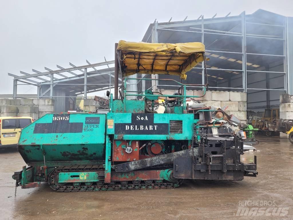 Vögele Super 1500 Pavimentadoras de asfalto