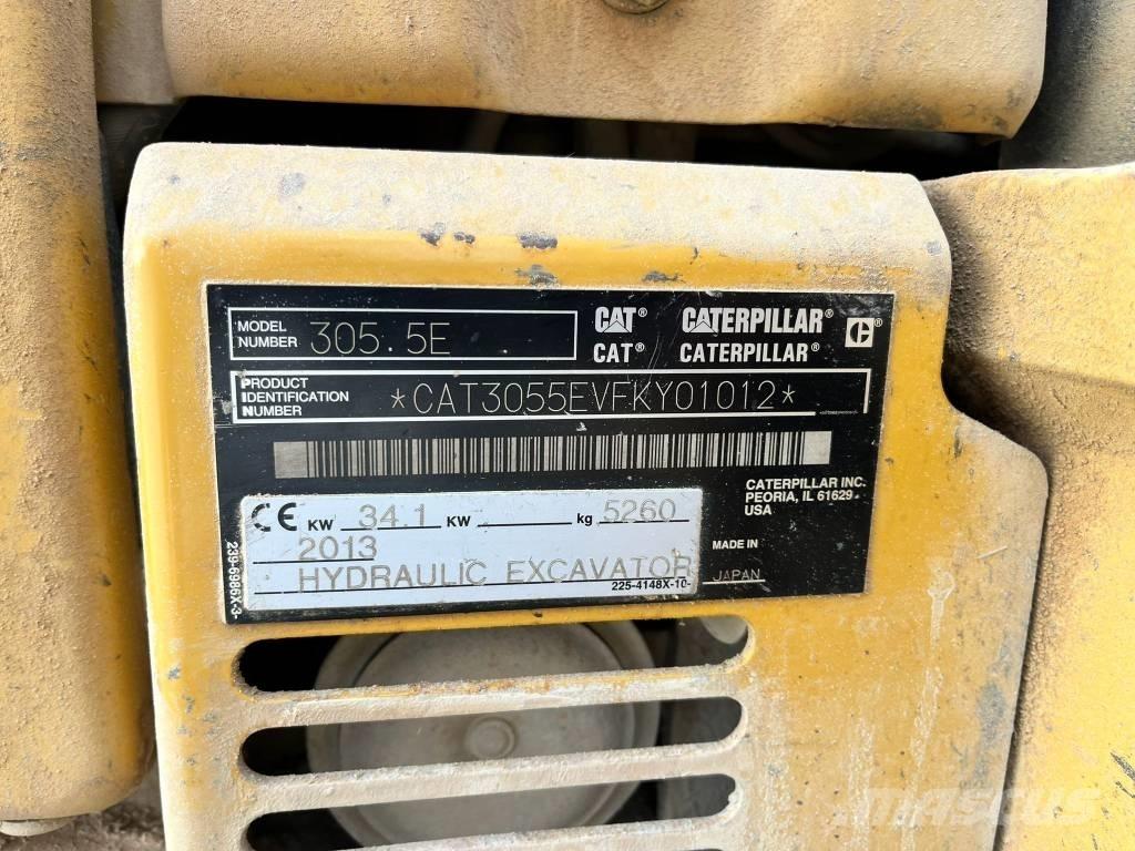CAT 305.5 Mini Escavadoras <7t