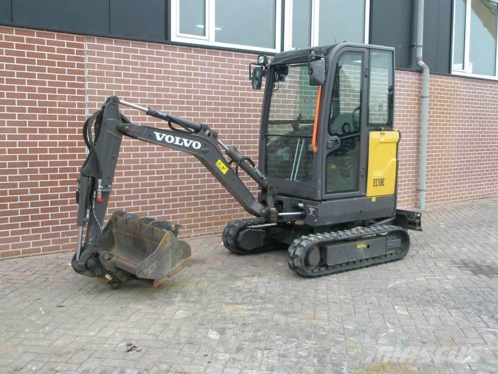 Volvo ECR18E Mini Escavadoras <7t