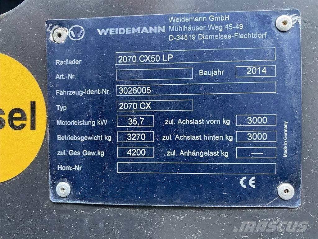 Weidemann 2070 Carregadora multifunções