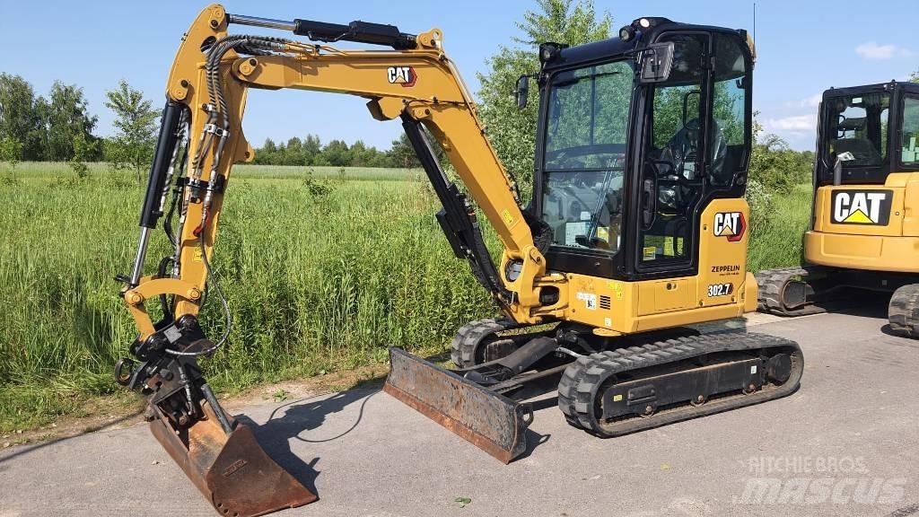 CAT 302.7 DCR 07A Mini Escavadoras <7t