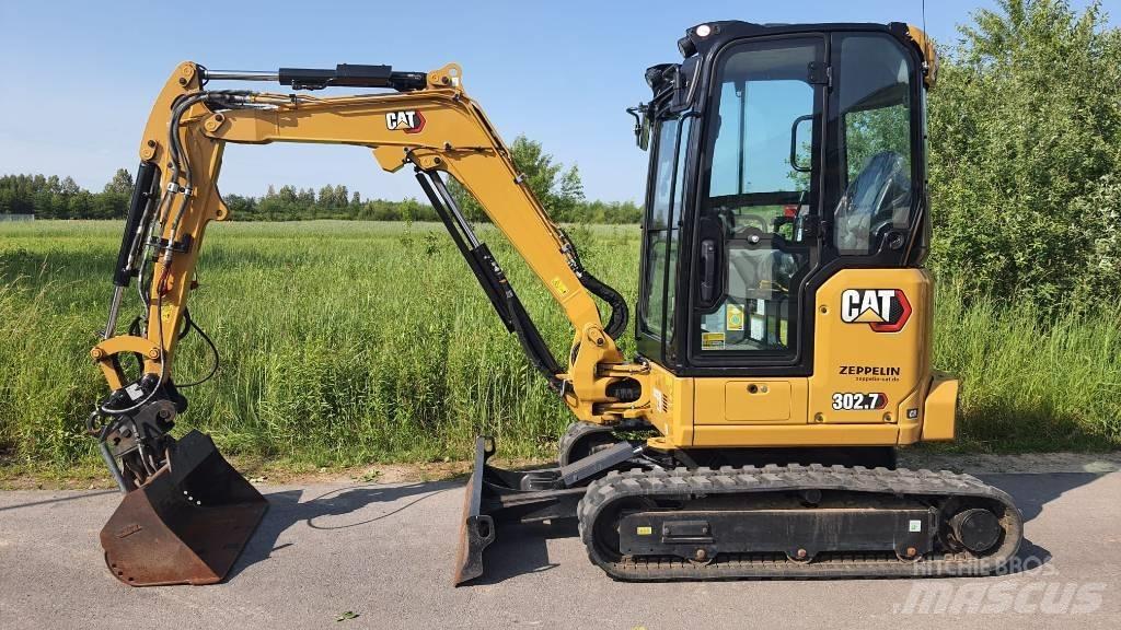 CAT 302.7 DCR 07A Mini Escavadoras <7t