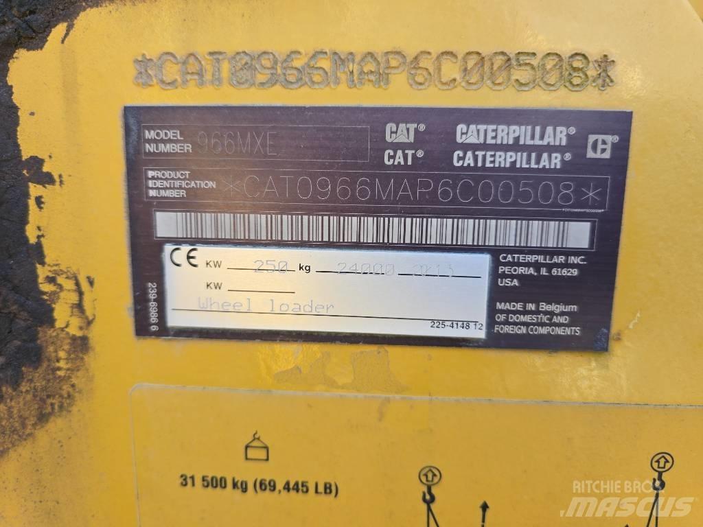 CAT 966 M Pás carregadoras de rodas