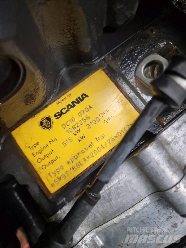 Scania DC16 070A Motores