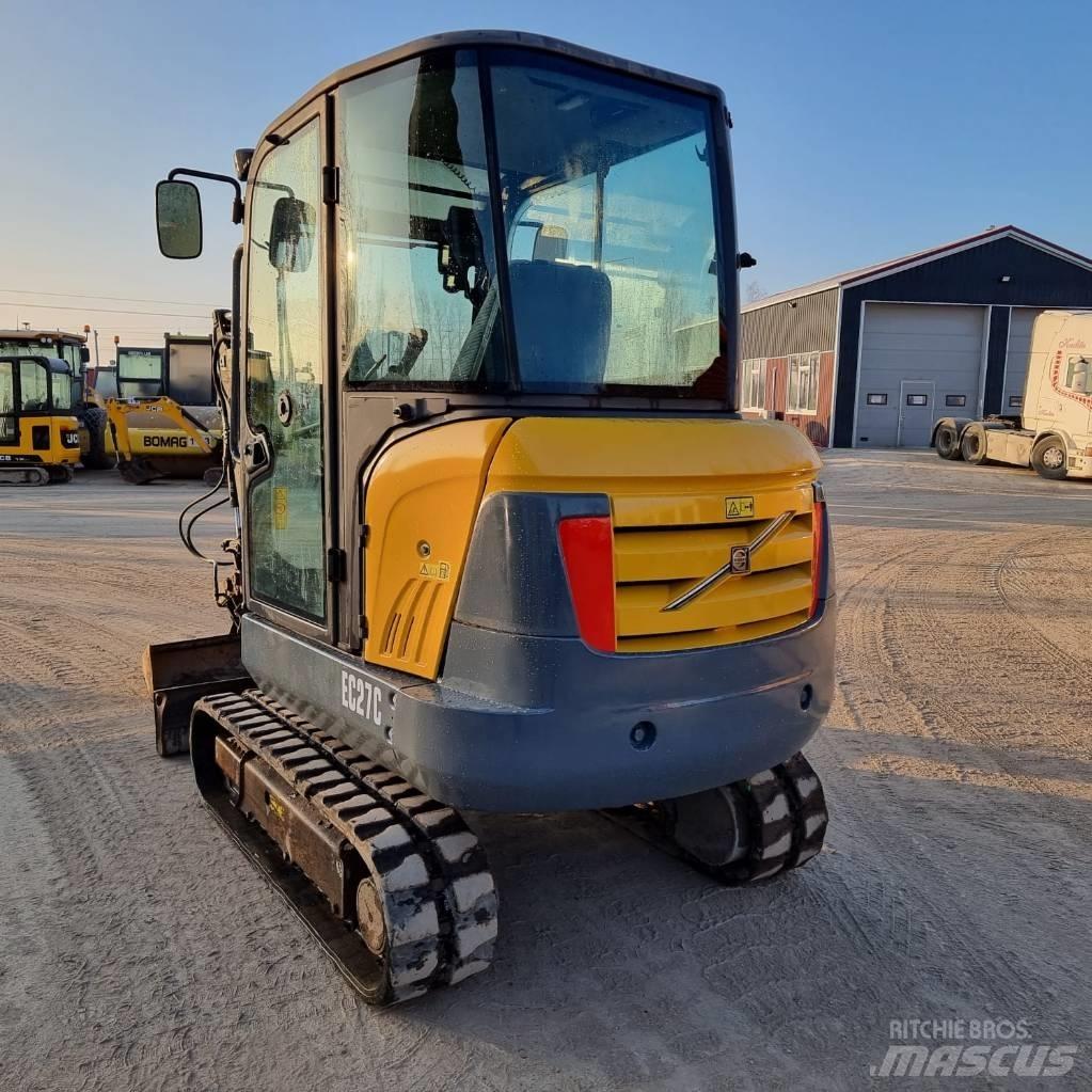 Volvo EC 27 C Mini Escavadoras <7t