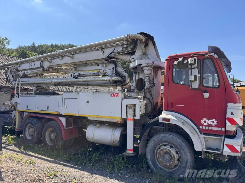 Mercedes-Benz 2631 Camiões bomba Betão