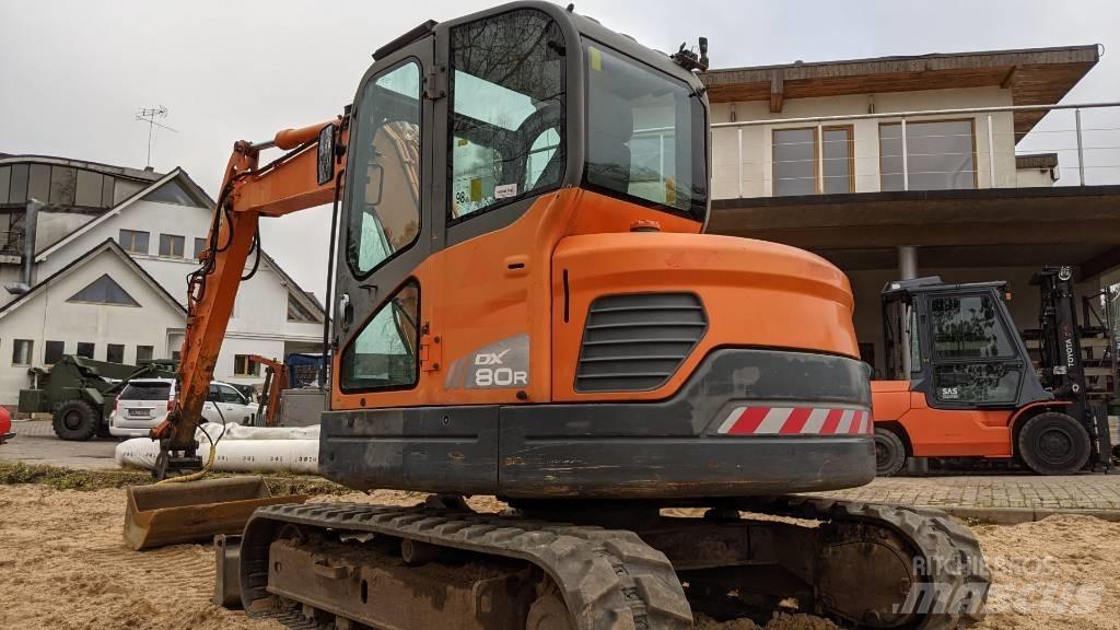 Doosan DX 80 R Escavadoras Midi 7t - 12t