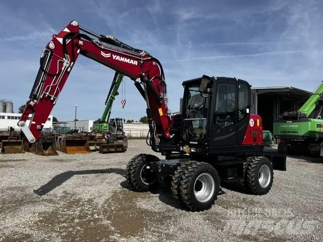 Yanmar B 95W Escavadoras de rodas