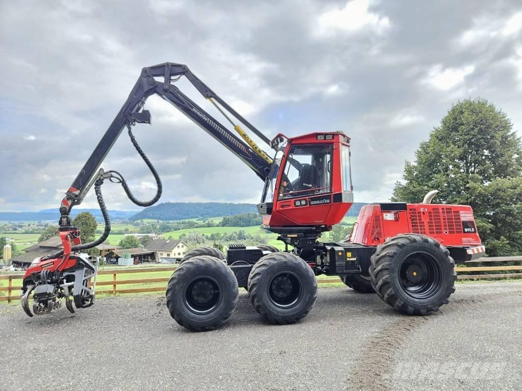 Komatsu 911.5 Processadores florestais