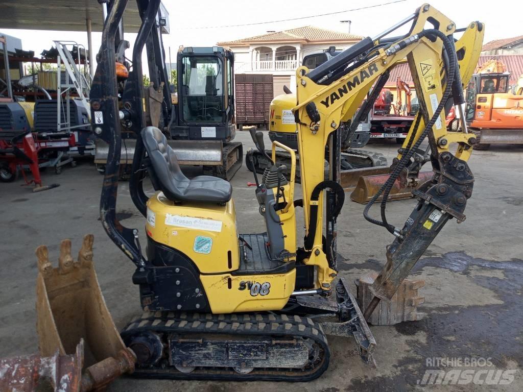 Yanmar SV08-1C Mini Escavadoras <7t