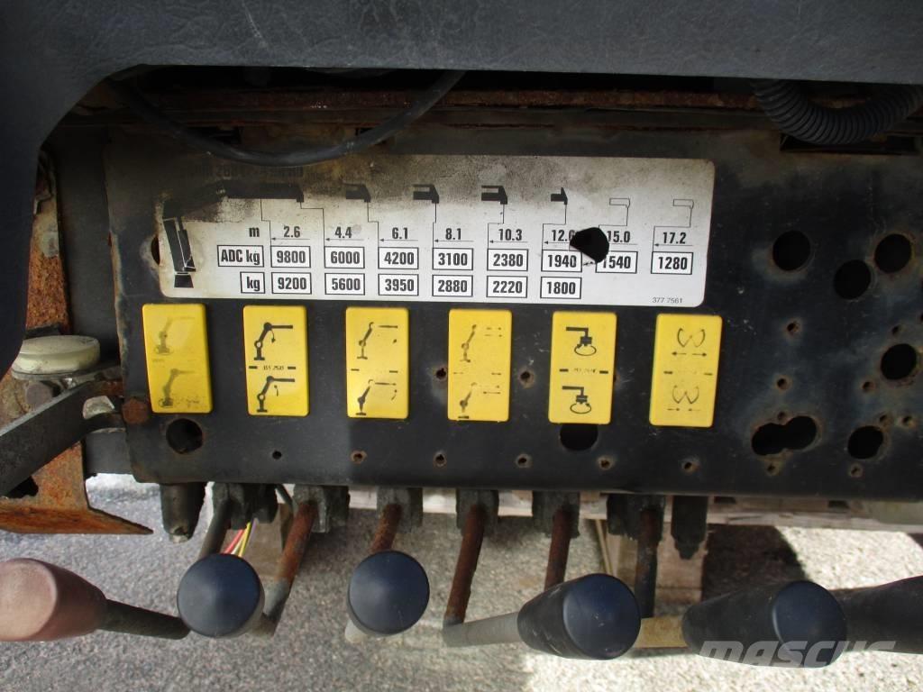 Hiab 288E P-4 Hipro Gruas carregadoras