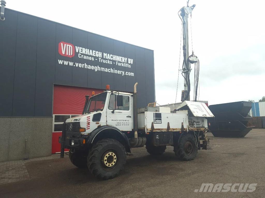 Unimog u 2150l38 Perfuradoras de superfície