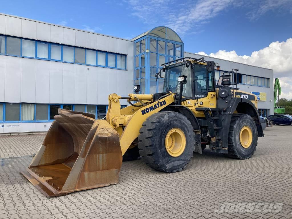Komatsu WA 470-8 Pás carregadoras de rodas