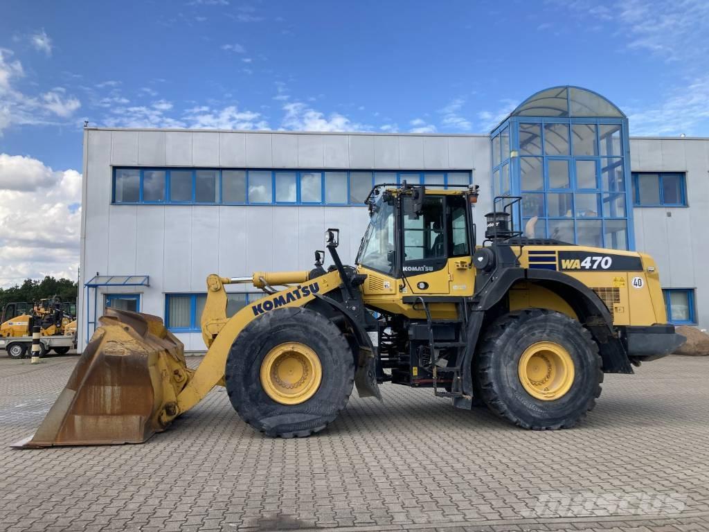 Komatsu WA 470-8 Pás carregadoras de rodas