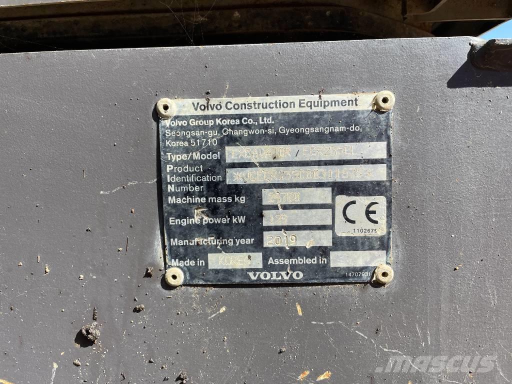 Volvo ECR 235 Escavadoras de rastos