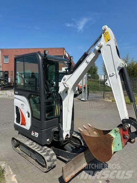 Bobcat E 19 Mini Escavadoras <7t