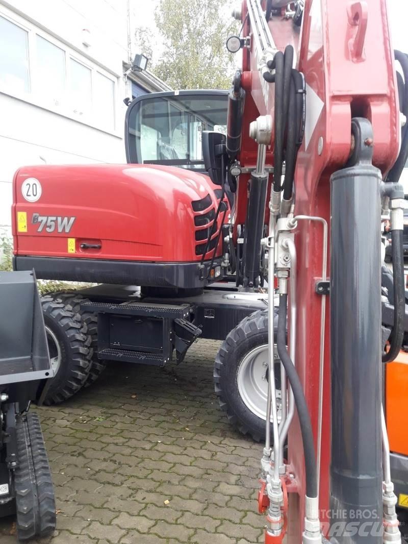 Yanmar B75W Escavadoras de rodas