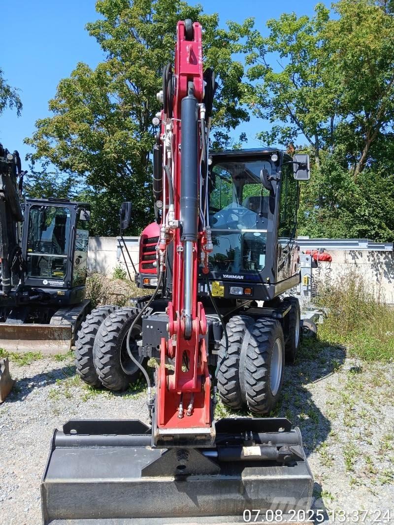 Yanmar B75W Escavadoras de rodas