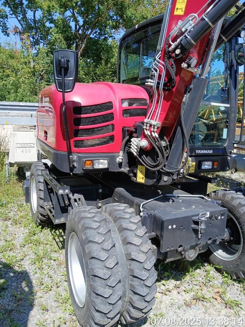 Yanmar B75W Escavadoras de rodas