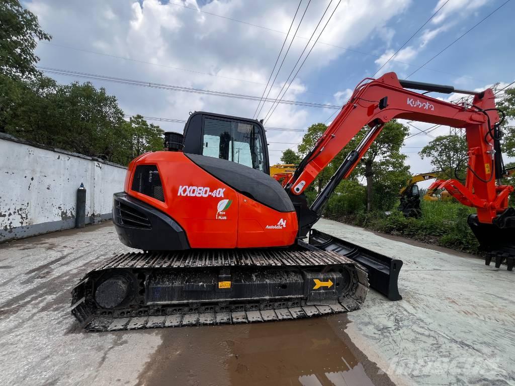 Kubota KX 080-4 CX Escavadoras Midi 7t - 12t