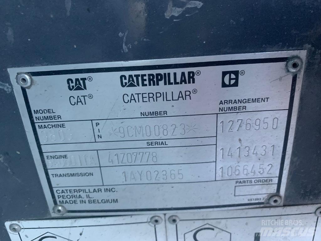 CAT 980 G Pás carregadoras de rodas