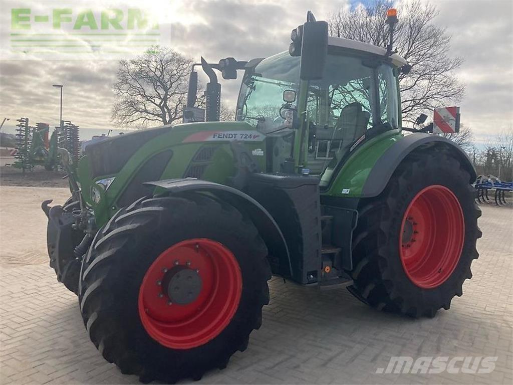 Fendt 724 s4 Tratores Agrícolas usados