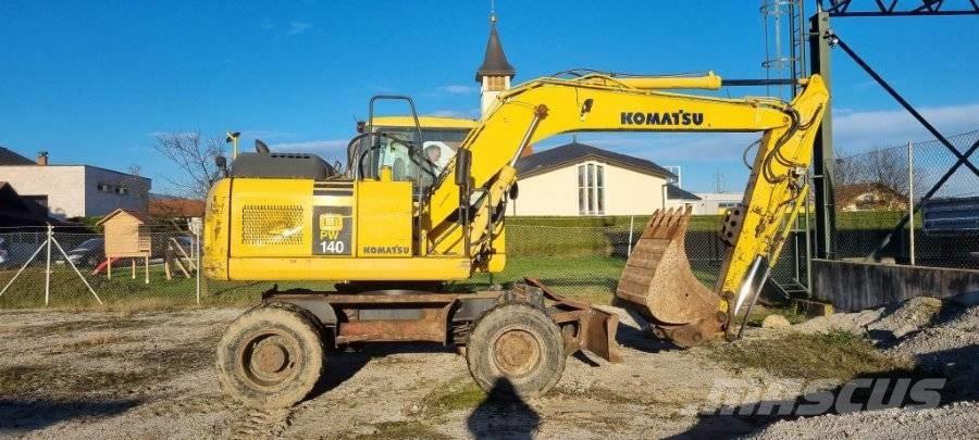 Komatsu PW 140-7 Escavadoras de rodas