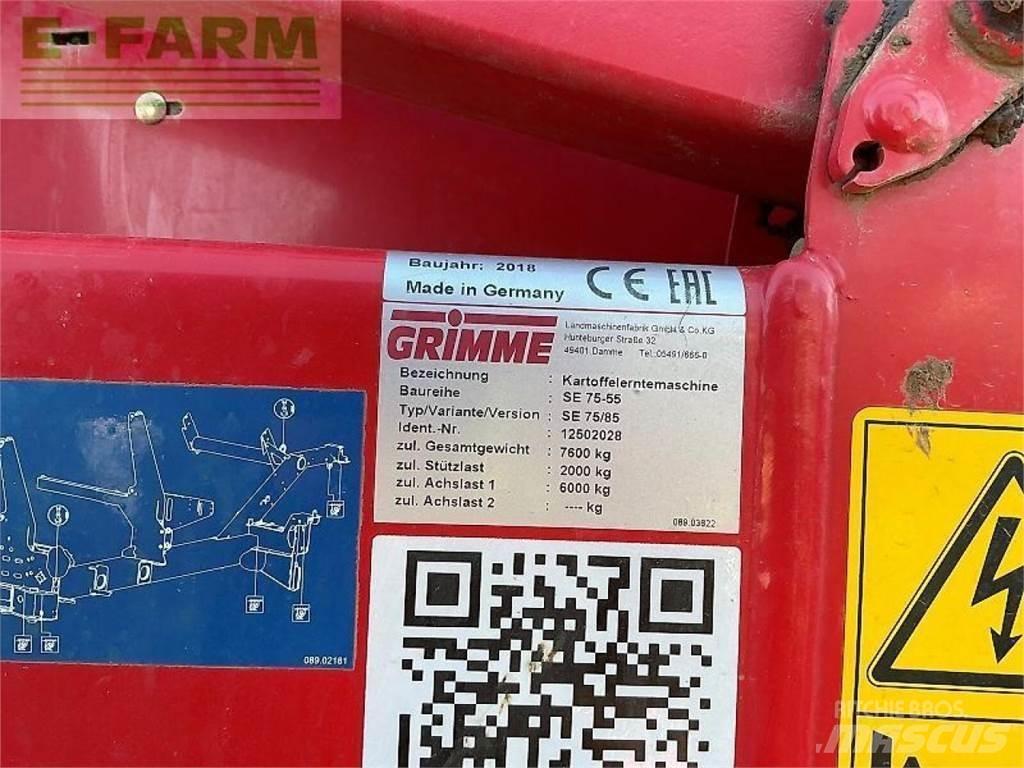 Grimme se 75-55 Equipamentos Colheita e apanha de Batatas