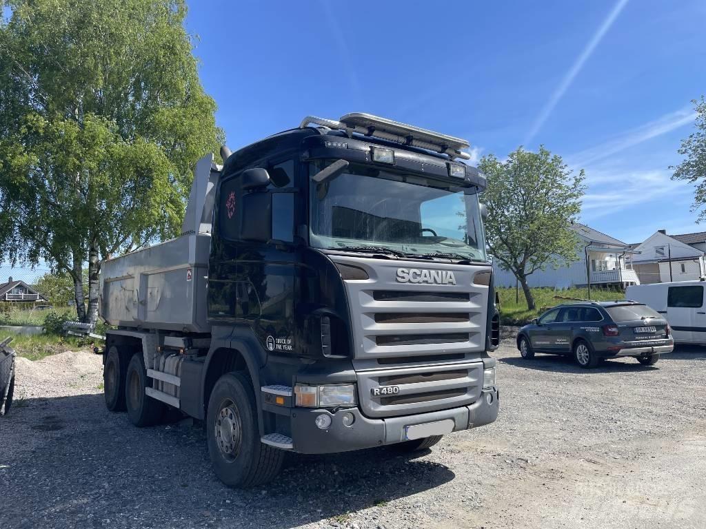 Scania R 480  6x4 Camiões basculantes