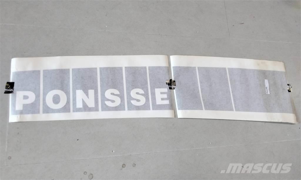 Ponsse P21053 Chassis e suspensões