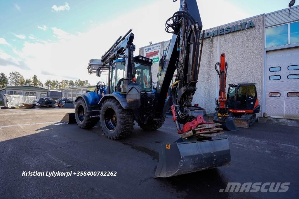 Huddig 1260 C CABLE Retroescavadoras