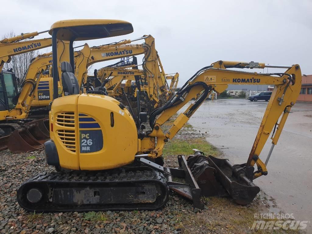 Komatsu PC26MR-3 Mini Escavadoras <7t