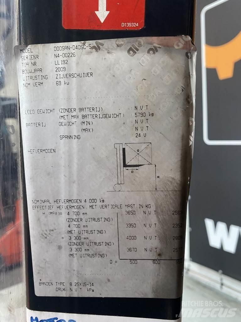 Doosan D40SC-5 Empilhadores Diesel