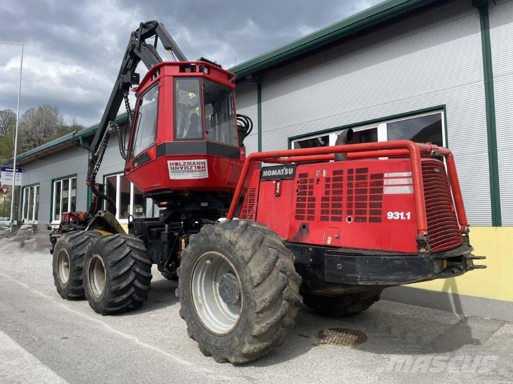 Komatsu 931.1 Processadores florestais