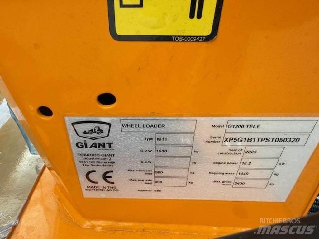 GiANT G1200 Tele Pás carregadoras de rodas