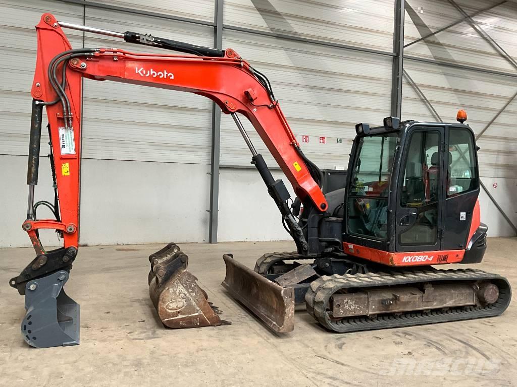 Kubota KX 080-4 Escavadoras Midi 7t - 12t