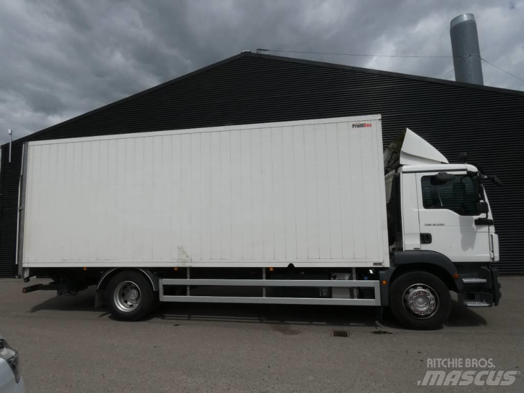 MAN TGM 18.290 Camiões de caixa fechada