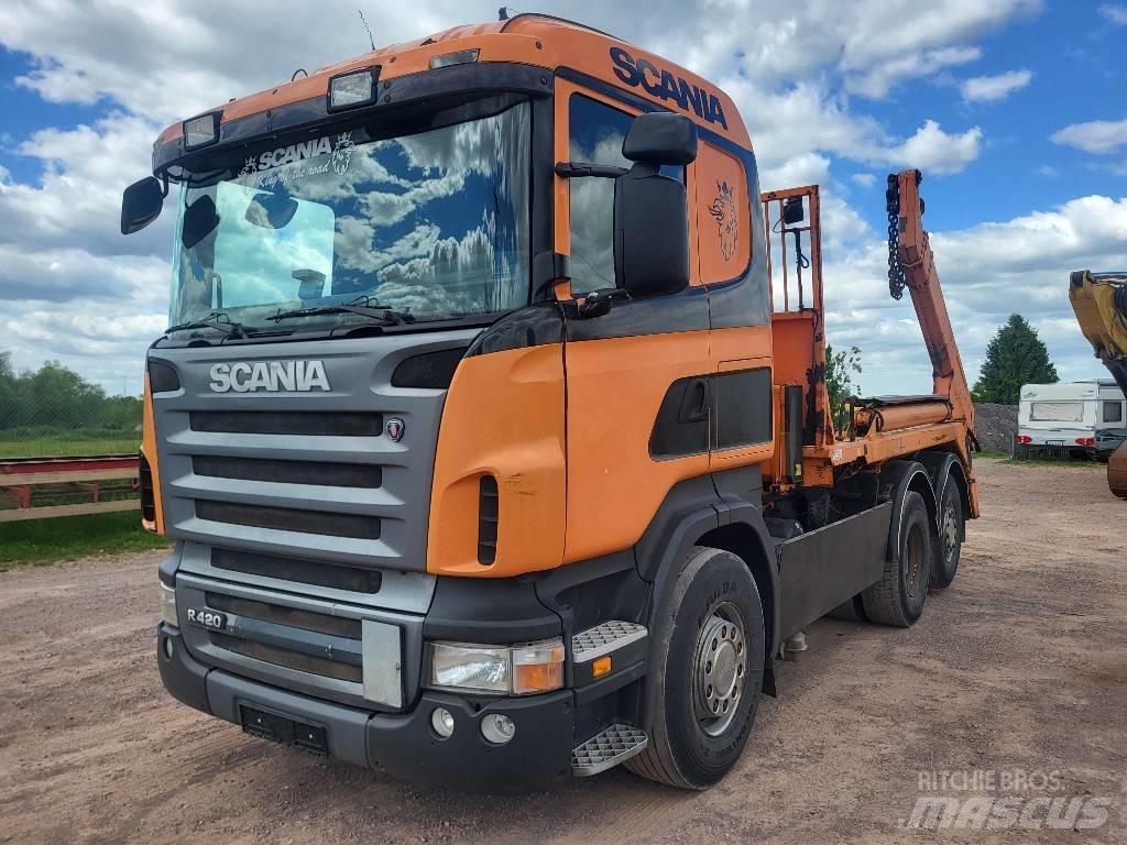 Scania R420LB 6x2 Contentores de armazenamento