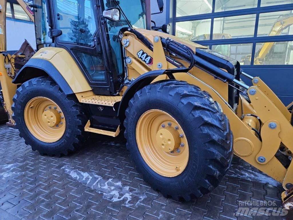 CAT 444 E Retroescavadoras