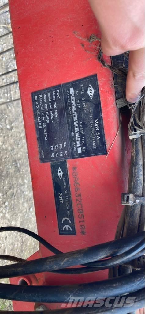 Kuhn GA 6632 Gadanheiras-fileiras