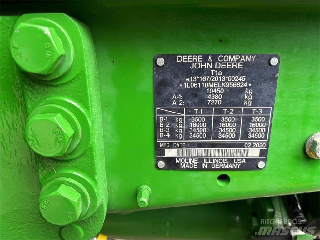 John Deere 6110M Tratores Agrícolas usados
