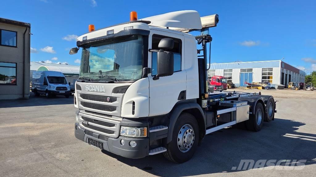 Scania P410 6X2 Camiões Ampliroll
