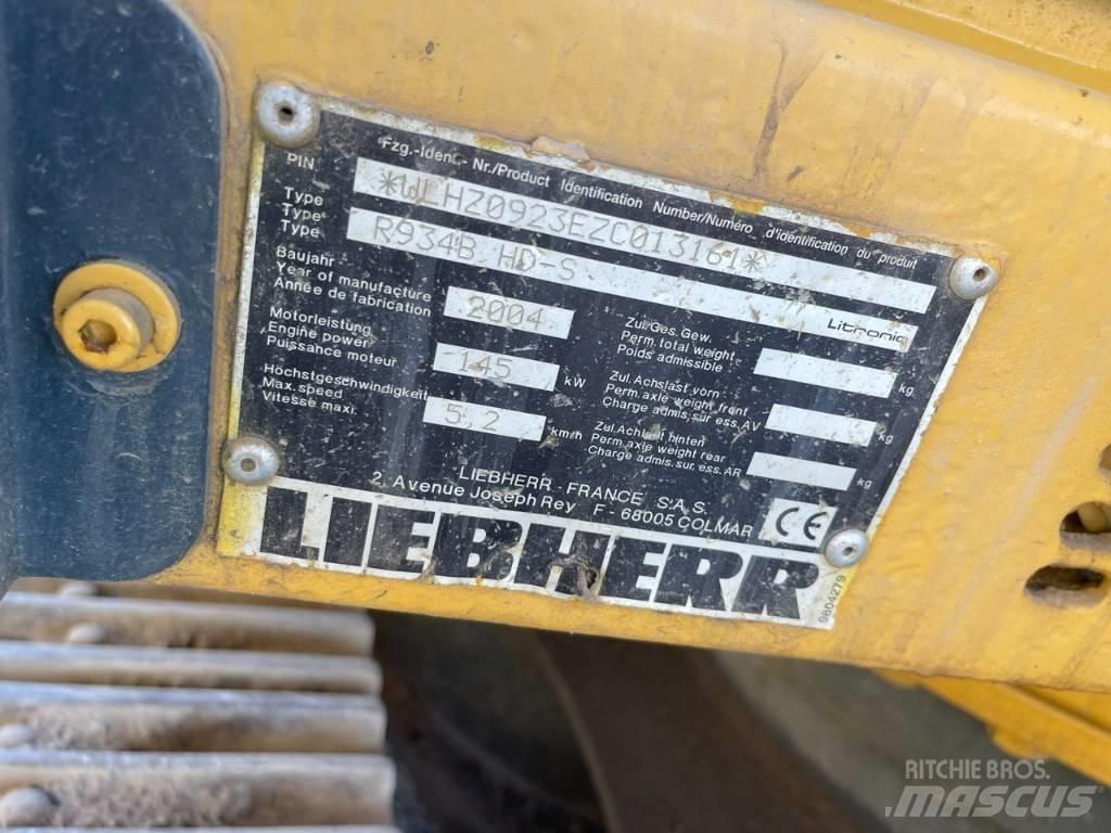 Liebherr R 934 B Escavadoras de rastos