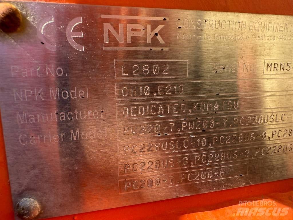 NPK GH 10 Martelos Hidráulicos