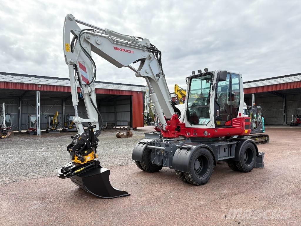 Takeuchi TB395W Escavadoras de rodas