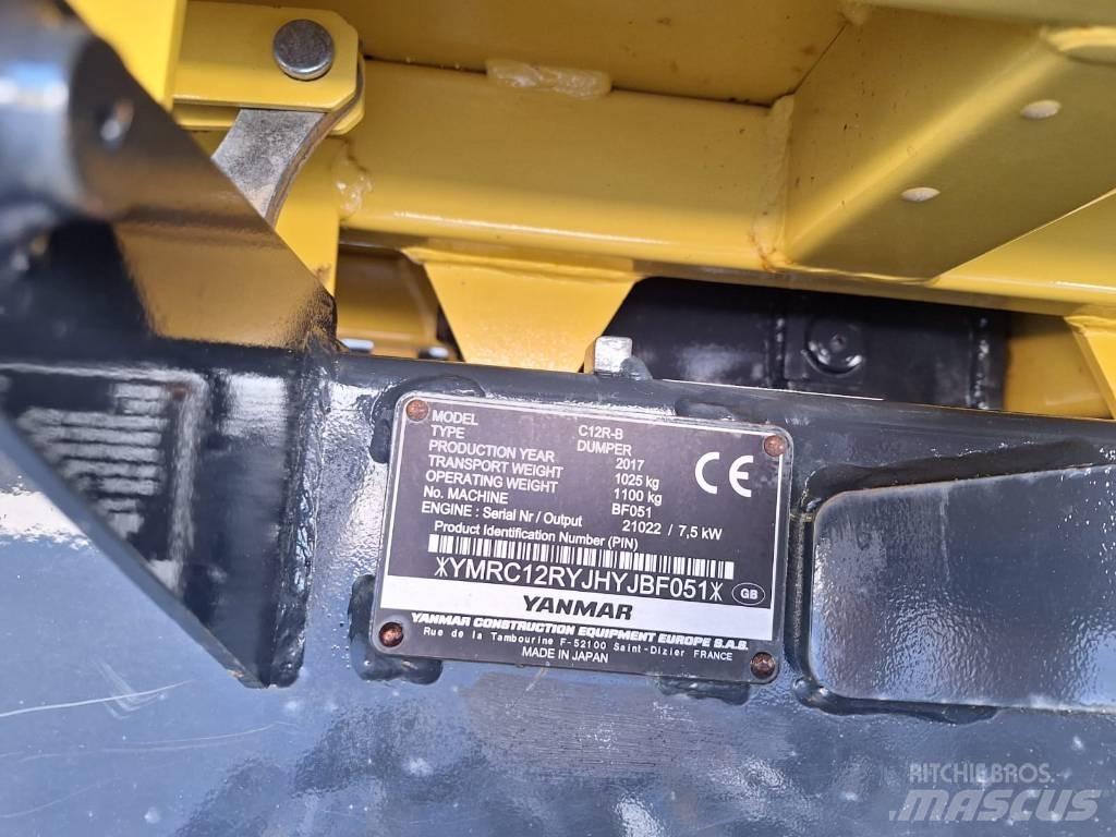Yanmar C 12 R-B Dumpers de lagartas