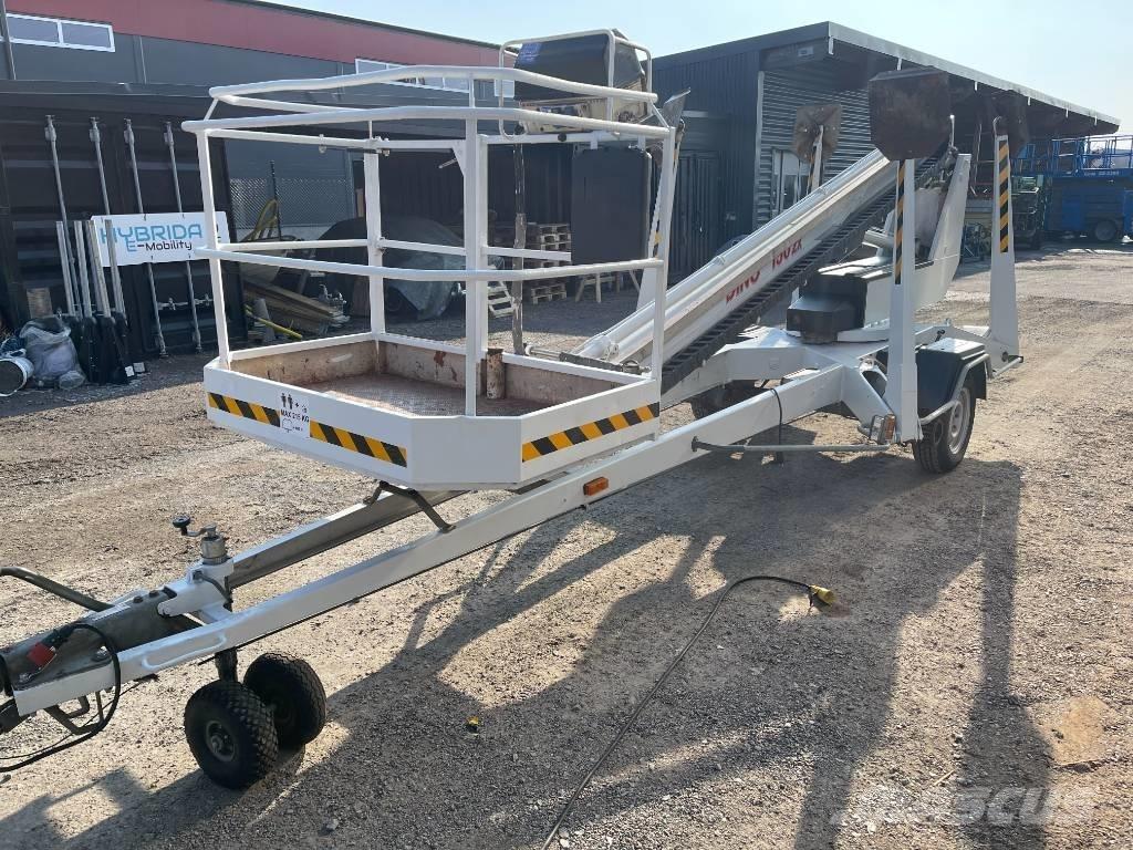 Dino 150 ZX Plataformas aéreas montadas em atrelados